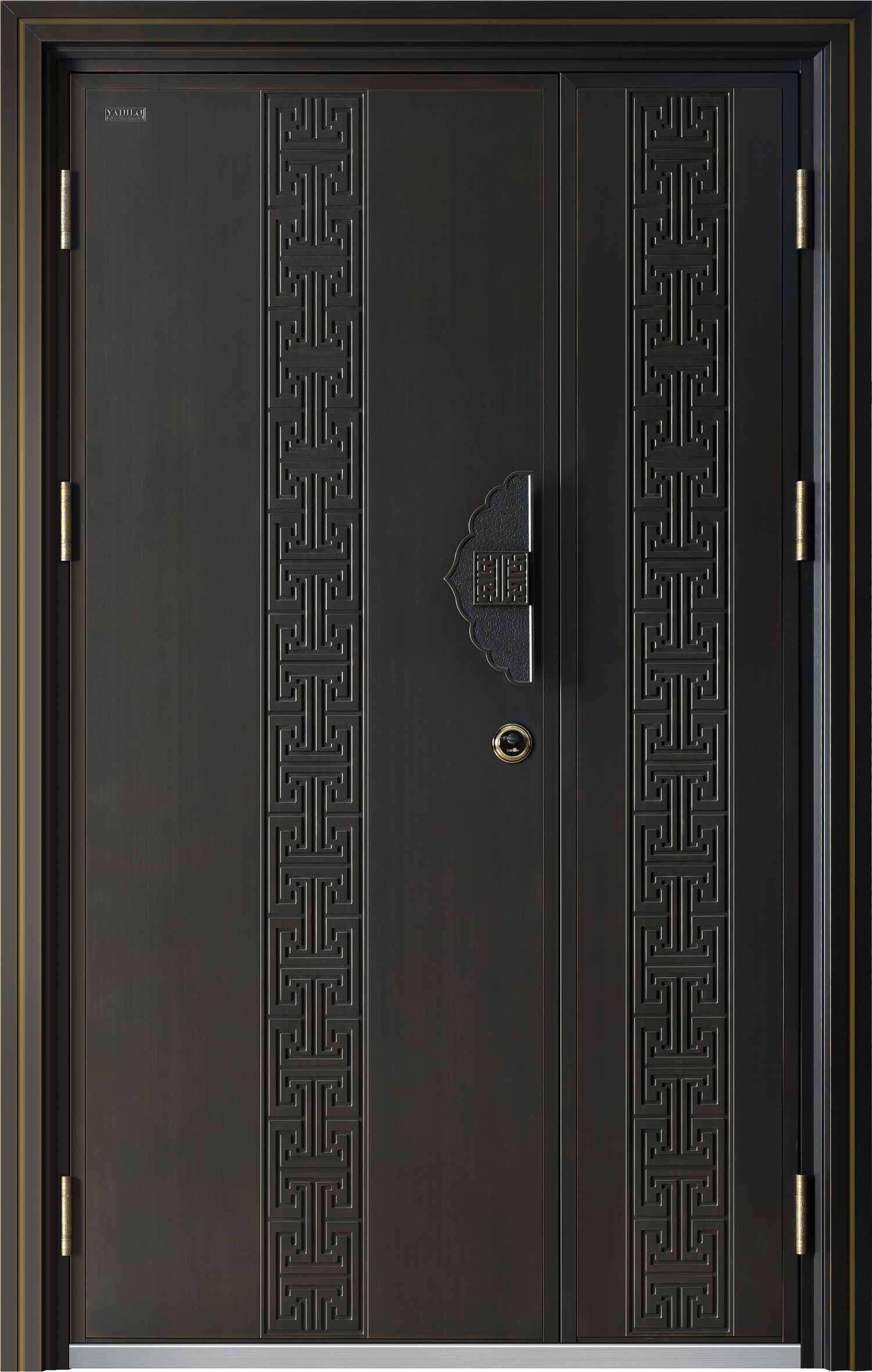 Elegant Music steel security door XLM-W-Yatti Everything (steel door type matching)