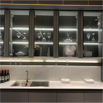 Zhibang modern sliding door combination simple customization whole house super affordable light luxury minimalist style custom cabinets