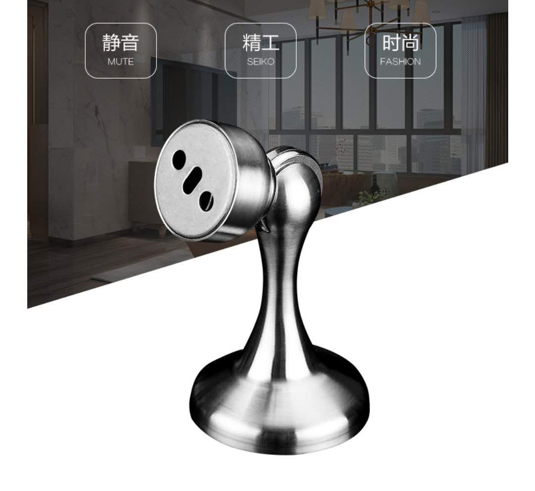 3D lacquered wooden door door suction wall suction ground suction door touch MX-001