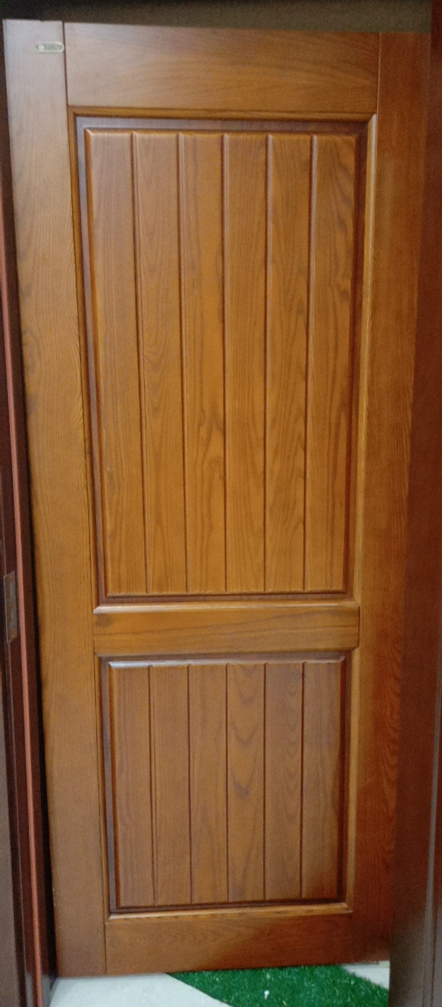 Euroleaf Log Door Red Oak Garden Style