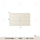 Meng Xiaoxiong Solid Wood French Cream Style Side Cabinet Small Apartment Drawer Combination Living Room Bedroom Bedside Storage Cabinet