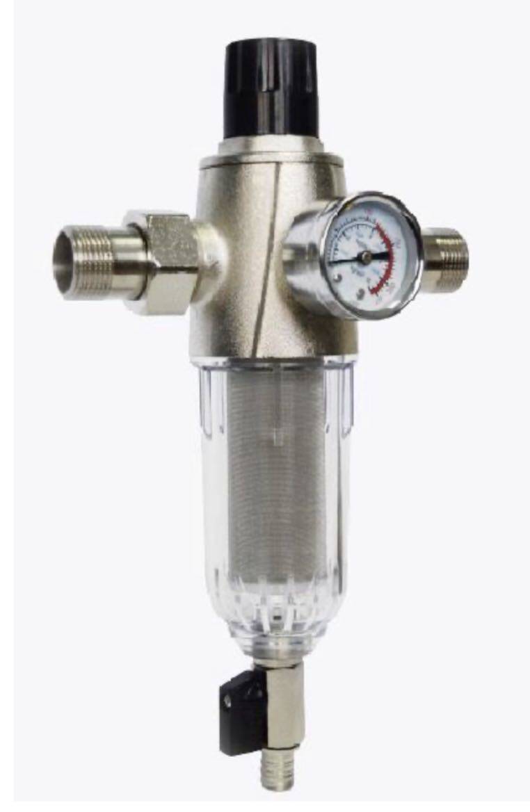 Pure pleasing nickel plated front filter