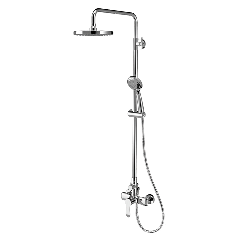 Arrow two water outlet shower AMG12S827 adopts multilayer electroplating anti-corrosion free regulation and control conversion flexible