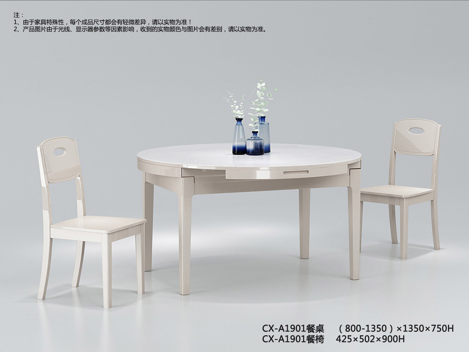 CX-A1901 table dining chair modern minimalist in the dining room