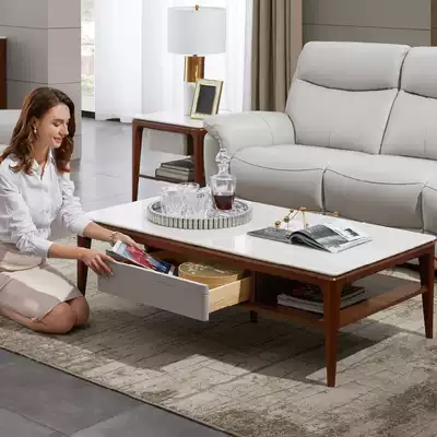 Chihua Shi first-class aristocratic supporting living room marble coffee table