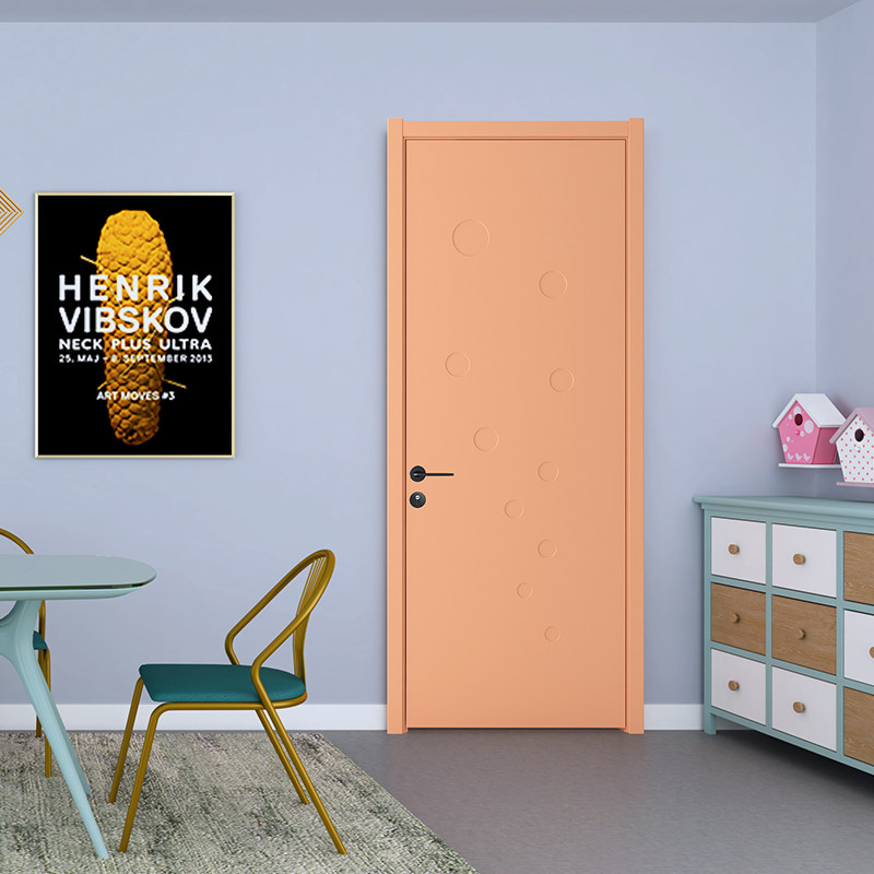 Xindi wooden door MD-1080A environmental protection mute solid wood composite simple interior door