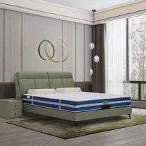 Huanggang store mousse bed frame BZZ1-062 (0 yuan reservation)