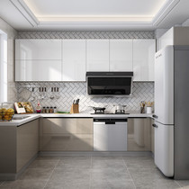 (Jinniu store live broadcast) Sineman cabinet package 3m base cabinet 1m wall cabinet 3m countertop product deposit