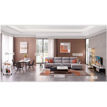 Chivas 10138# Sofa Dining Chair Living Room 11-piece Set