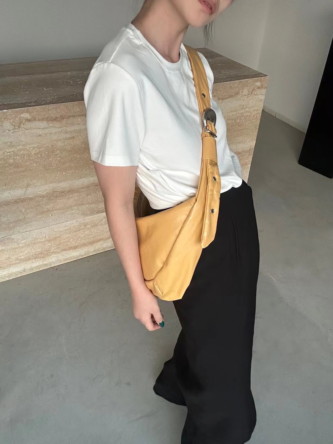 Borsa a tracolla da donna in morbida pelle, stile casual, da pendolare, grande capacità, stile gnocco_voghion.com