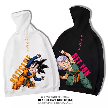 七龙珠悟空卫衣冬情侣装外套头日系ins潮牌ulz