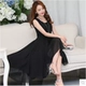 Mùa hè 2018 mới bất thường đi biển váy đầm xòe ngắn váy voan ngắn dài váy boho mẫu váy dài tay thu đông