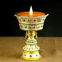 Electronic ghee lamp Charging plug-in Changming lamp LED for Buddha Lamp Household smoke-free prayer lamp for Buddha front lamp candlestick