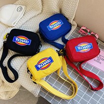 Boy bag packets of small bag Chains Shot fashion Boys Single shoulder Butbag Han version Outdoor Tourism girl Little satchel