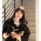 Черное зимнее шерстяное пальто с капюшоном, коллекция 2023, подходит для подростков