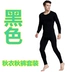 Quần lót dài tay nam phần mỏng thanh niên cổ tròn nam quần áo mùa thu quần dài set cotton mùa đông cotton set áo đồ pijama Phù hợp với nóng lên
