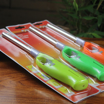 Crisp oil lamp igniter lengthened iron pipe anti-burn lighter gas cooker Barbecue Long Handle Safe Fire Gun Point Spicer