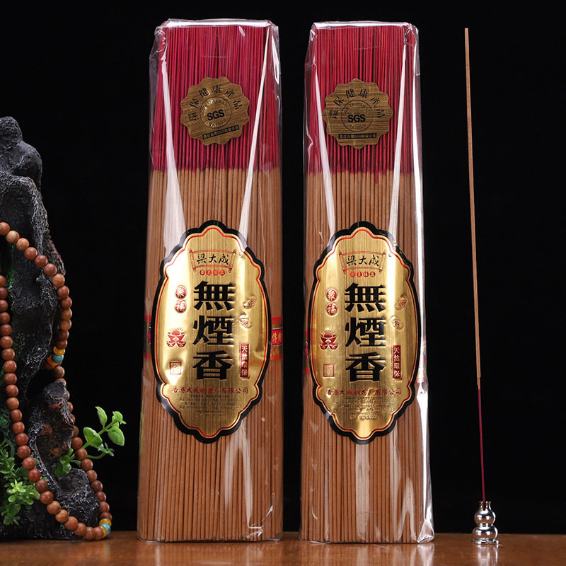 Liang Dacheng 33CM line red fragrant feet bamboo fragrance dear Buddha Sign Buddha household fragrance fragrance