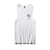 Vest nam thủy triều thương hiệu cotton thể dục thể thao mồ hôi vest thanh niên lỏng lẻo vest không tay giản dị kích thước lớn vest bãi biển áo 3 lỗ nam rộng nách Lót
