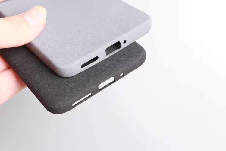 Matte Silicone TPU Camera Cutout Phone Case