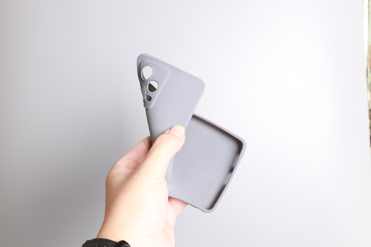 Matte Silicone TPU Camera Cutout Phone Case