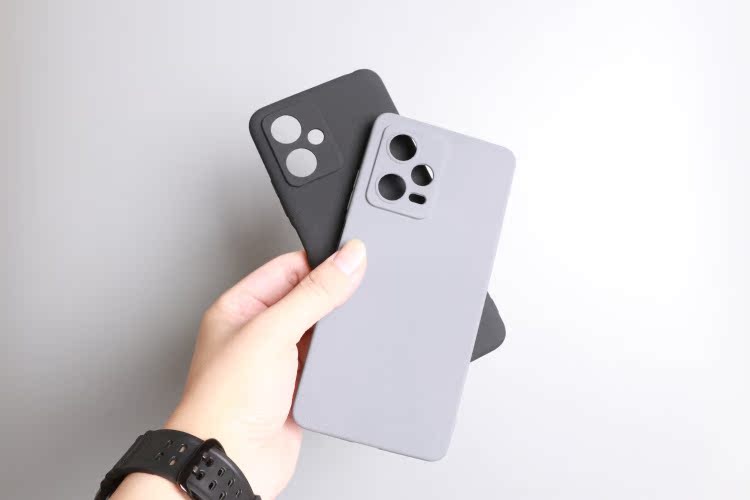 Matte Silicone TPU Camera Cutout Phone Case