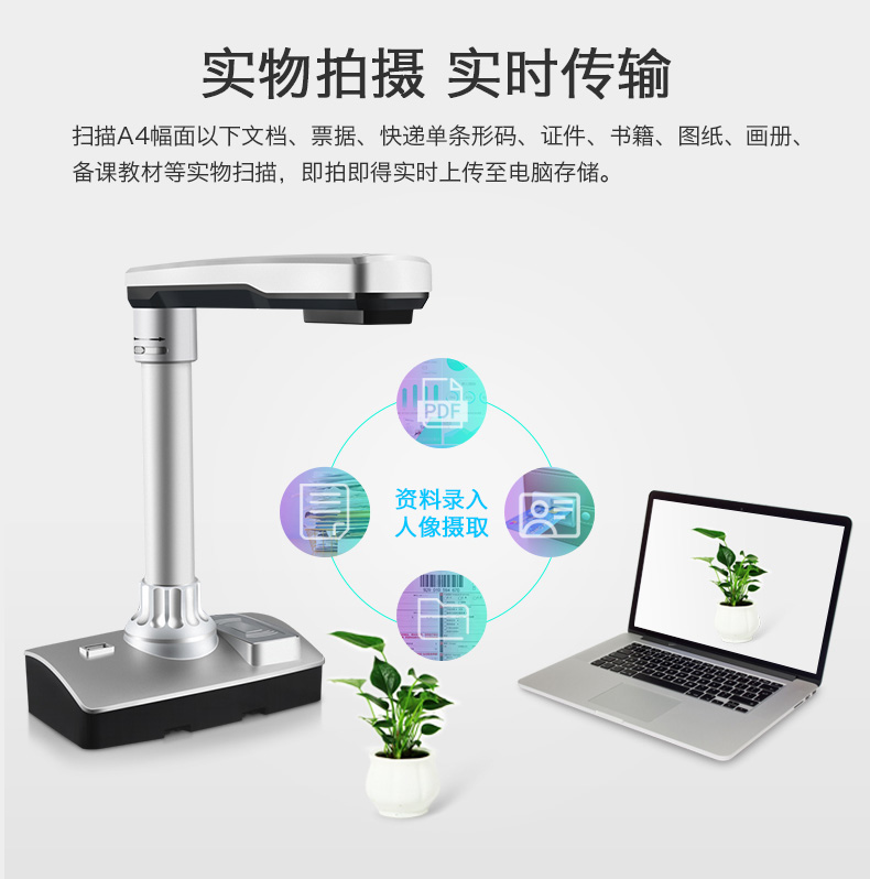 Hướng dẫn tập tin M1400A4A Máy quét Gao Paiyi Máy ảnh kép HD 8 Megapixel Tự động lấy nét - Máy quét máy scan a3