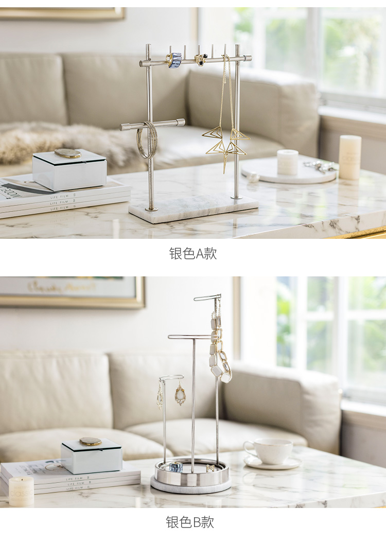 Sản phẩm tốt Ấn Độ nhập khẩu trang sức trang sức khung trang trí Kevin kim loại trang sức bằng đá cẩm thạch nhiều màu phụ kiện trang trí nhà đẹp