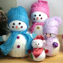 Christmas Tree Decorations Christmas gifts Christmas Tree Snowman hanging Ornaments Christmas Snowman Foam Snowman Decorations