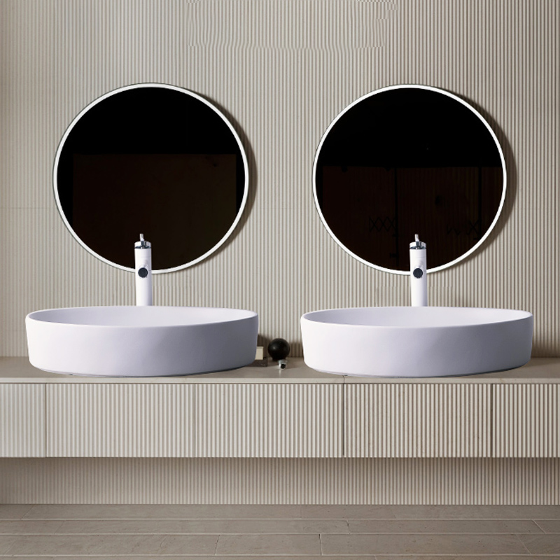 Nordic stage basin to single birdbath simple toilet lavabo lavatory basin basin ceramic household balcony
