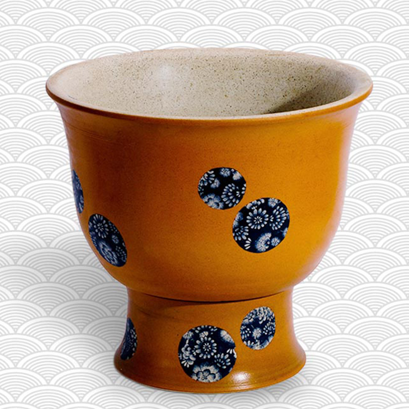 The Mop pool handicraft in jingdezhen ceramic household balcony retro archaize floor size Mop pool