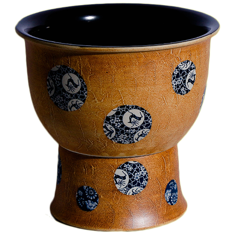 The Mop pool handicraft in jingdezhen ceramic household balcony retro archaize floor size Mop pool
