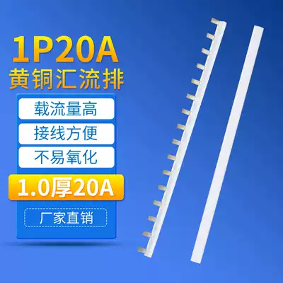 DZ47 C45 bus bar air switch Bus Bar bus circuit breaker special bus 1 m 1p