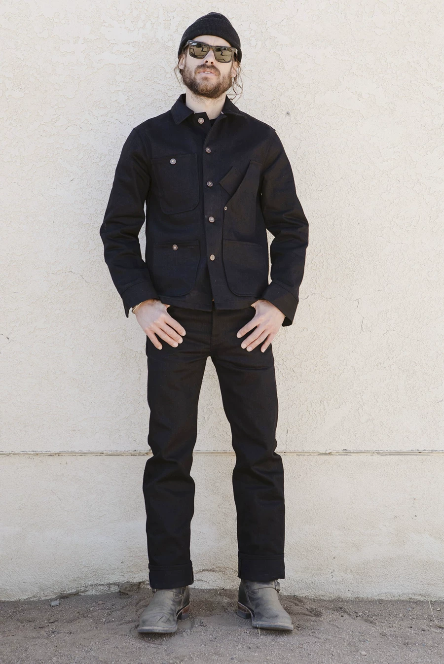 Американская аутентичная джинсовая куртка Tellason танины Coverall 16.5oz оригинальная говяжья красная уши