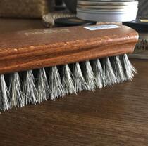  Germany imported PEDAG horse hair brush cleaning and dust removal red wing shoe brush shoe polish leather polishing alden soft hair brush