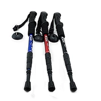Trekking cực đi bộ gậy chống gậy chống nạng thẳng tay cầm ông già gậy bốn phần cầm thẳng gậy leo núi naturehike