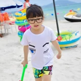 Пленковое летнее платье 209 Новые камуфляжные брюки Песчаные пляжи, туристические праздники, все семейные наряды лета, семья из трех семейных нарядов