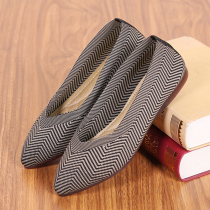 Old Beijing cloth shoes womens new summer single shoes soft bottom non-slip flat middle-aged fashion spring and autumn mother shoes womens shoes