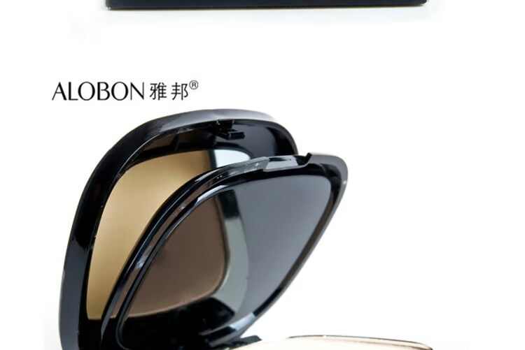 Yabang hoàn hảo quang bột mịn bột chính hãng hai lớp bột 28 gam kiểm soát dầu kem che khuyết điểm thiết lập trang điểm làm sáng màu da phấn phủ barbie