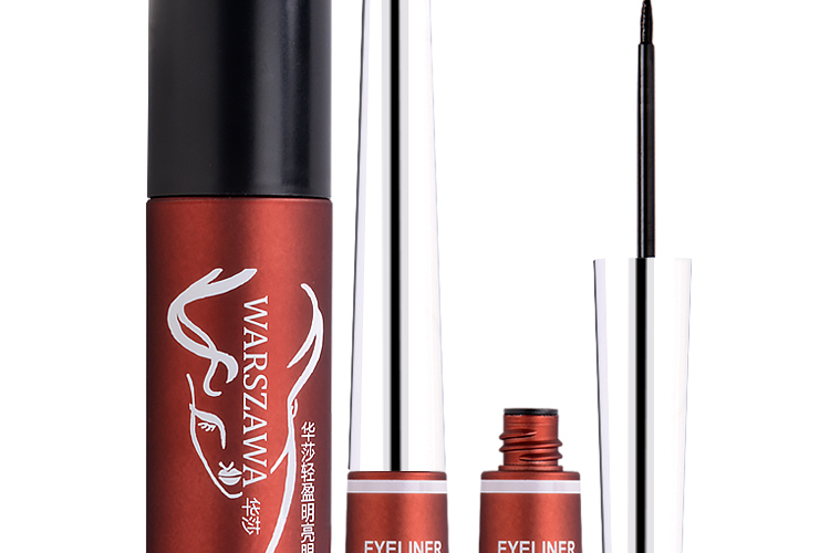 Huasha Light and Bright Eyeliner 4,8g Warsaw Bút kẻ mắt Khô nhanh và bền không thấm nước không nở đầu mềm - Bút kẻ mắt kẻ mắt mira