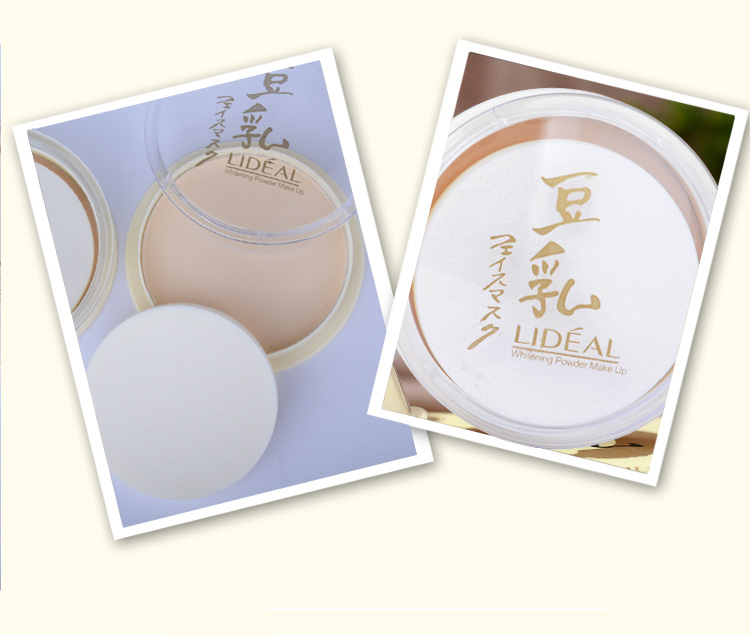 Nhật Bản Ling point sữa đậu nành che khuyết điểm khả năng dưỡng ẩm sửa chữa bột phấn trang điểm tinh dầu khô mịn làm sáng tông màu da phấn phủ chanel