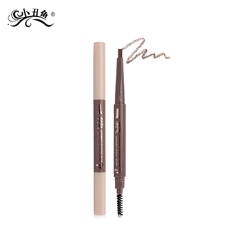 Clown fish delicately brow with double head automatic eyebrow and sweat and sweat without fainting beginner-to-brow