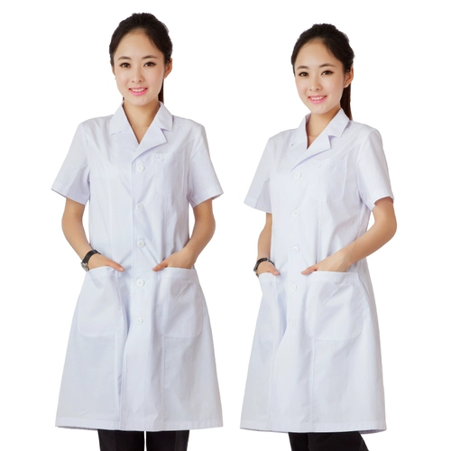 Белая униформа врача, тонкий комбинезон, короткий рукав, делается под заказ