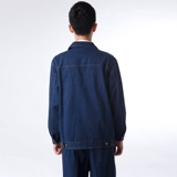 Демисезонные джинсы с начесом, износостойкий комбинезон