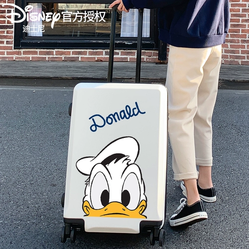 Дисней, универсальный портативный чемодан для путешествий, 24 дюймов, Дональд Дак, популярно в интернете, 20 дюймов