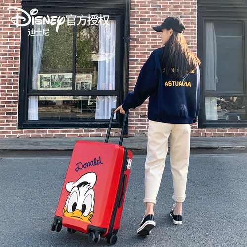 Дисней, универсальный портативный чемодан для путешествий, 24 дюймов, Дональд Дак, популярно в интернете, 20 дюймов