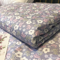 Encrypted forest small floral cotton twill cotton dormitory cotton sheet duvet cover can be used with three or four sets