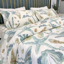 Small SeaStar Children Pure Cotton Encrypted Twill Cotton All-cotton Sheet Single Piece Quilt Cover Quilt Cover Student Dormitory Bed Can Be Set