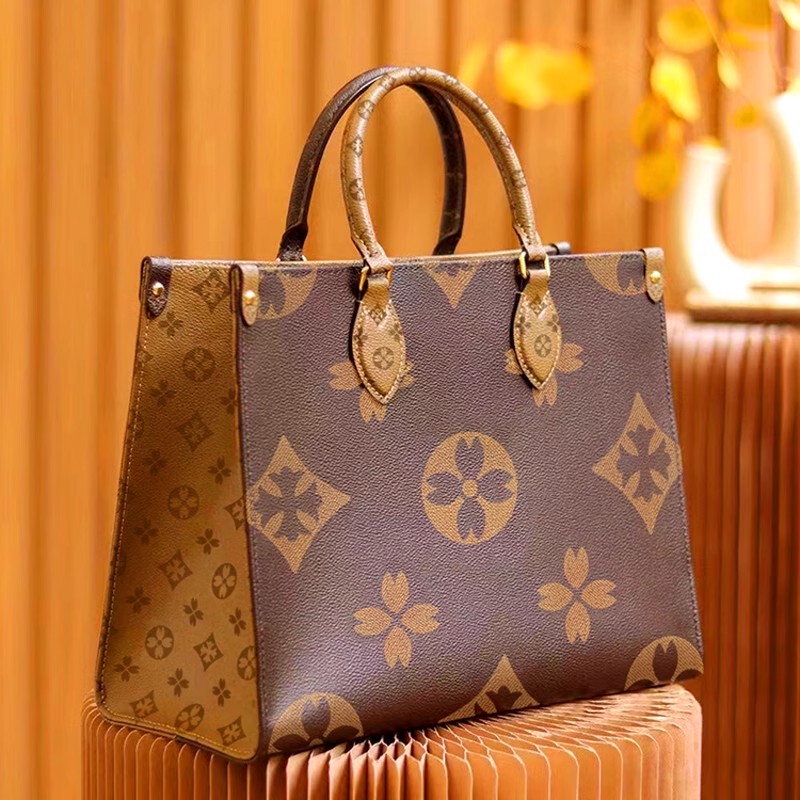 Hong Kong New Genuine Leather Vintage Tote Bag Authentic Women's Bag Trendy Versatile In-Stock Outlet New Handbag