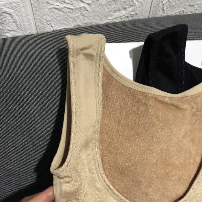 Full 2 ​​mảnh Áo vest nhung dày ấm áp phía dưới sling cộng với áo vest cashmere